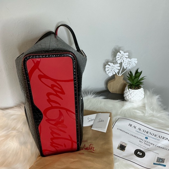 Christian Louboutin Leather Cabarock Tote - Picture 3 of 5